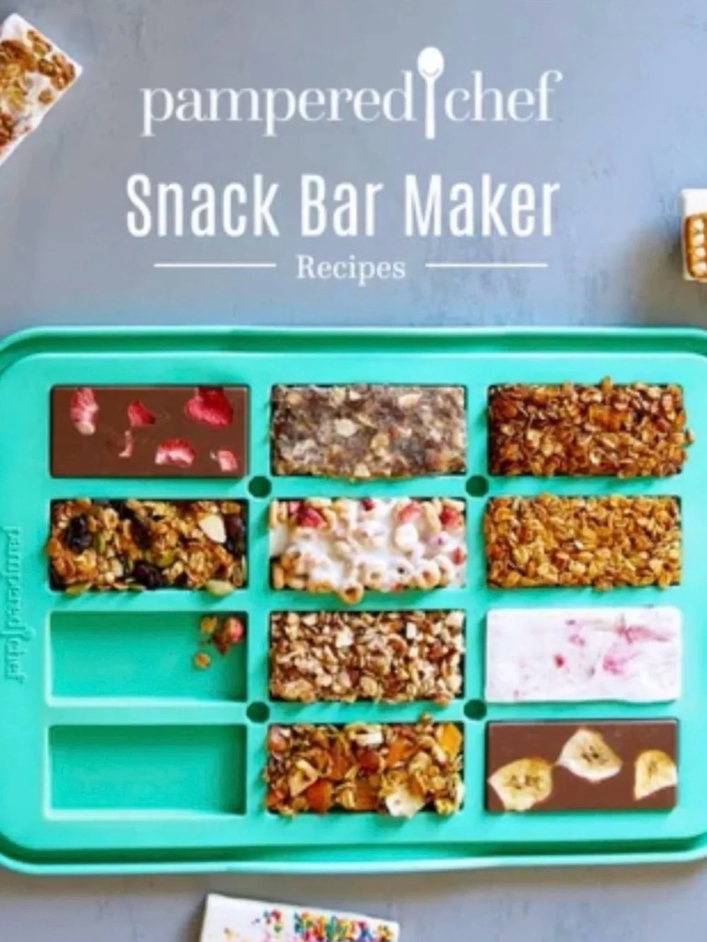 Pampered Chef Snack Bar Maker Lid #100000 New in Package Silicone Sealed